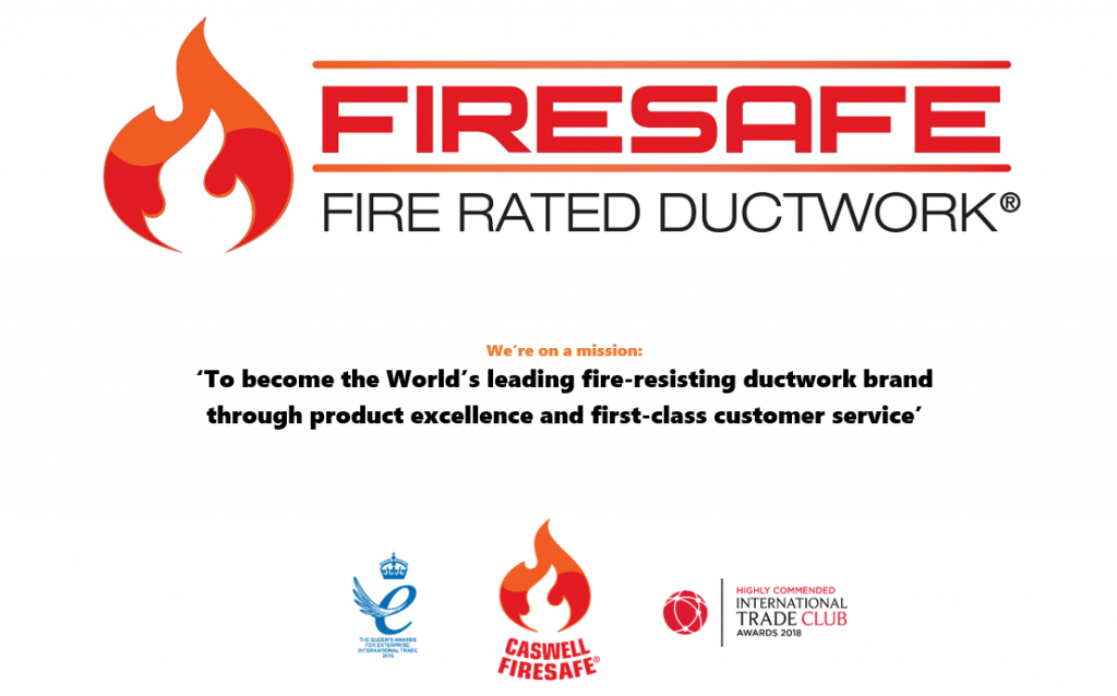 Firesafe Fire Rated Ductwork logo and text