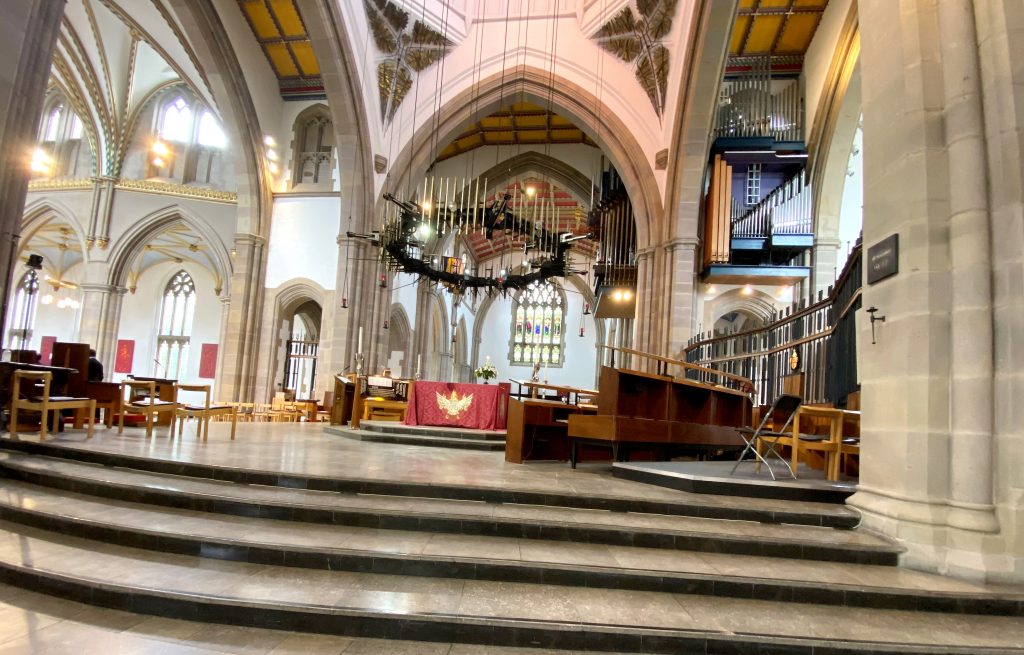 inside blackburn cathedral