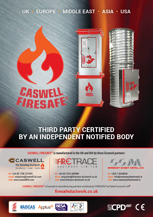 BESA Book advert CASWELL FIRESAFE®