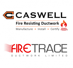 CASWELL FIRESAFE and FIRETRACE logos