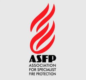 logo for ASFP Association for Specialist Fire Protection