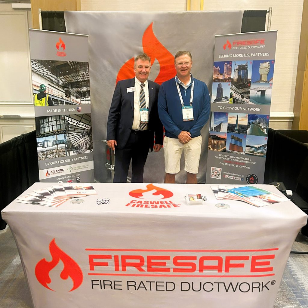 Firesafe stand at SMACNA 2024 Product Show