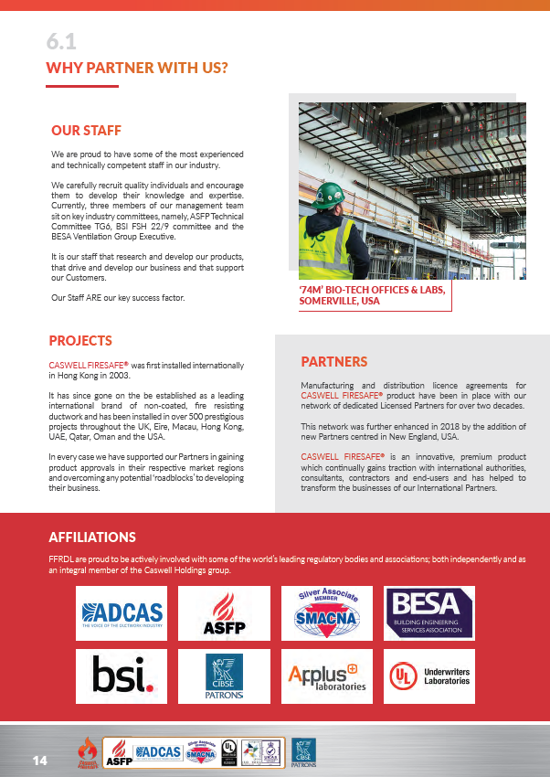 Caswell Firesafe Ductwork Prospectus 2024