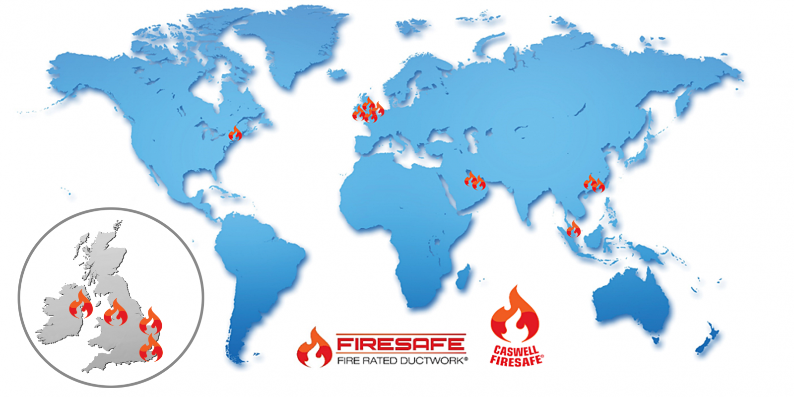 Firesafe Partners Map June 2025_UK inset