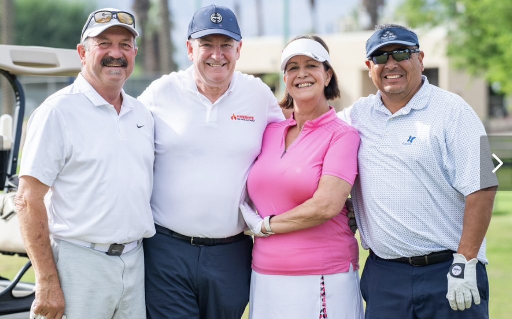 Richard and Catherine Golf at Palm DesertMen and woman