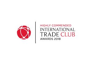 Highly Commended International Trade Awards 2018 logo