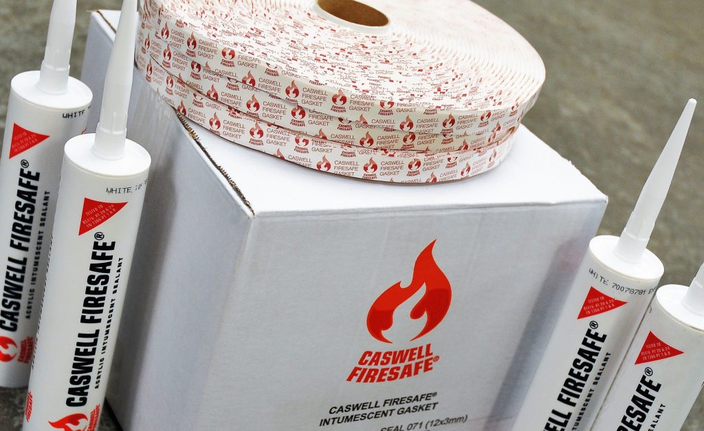 CASWELL FIRESAFE® branded Intumescent Sealant & Gasket