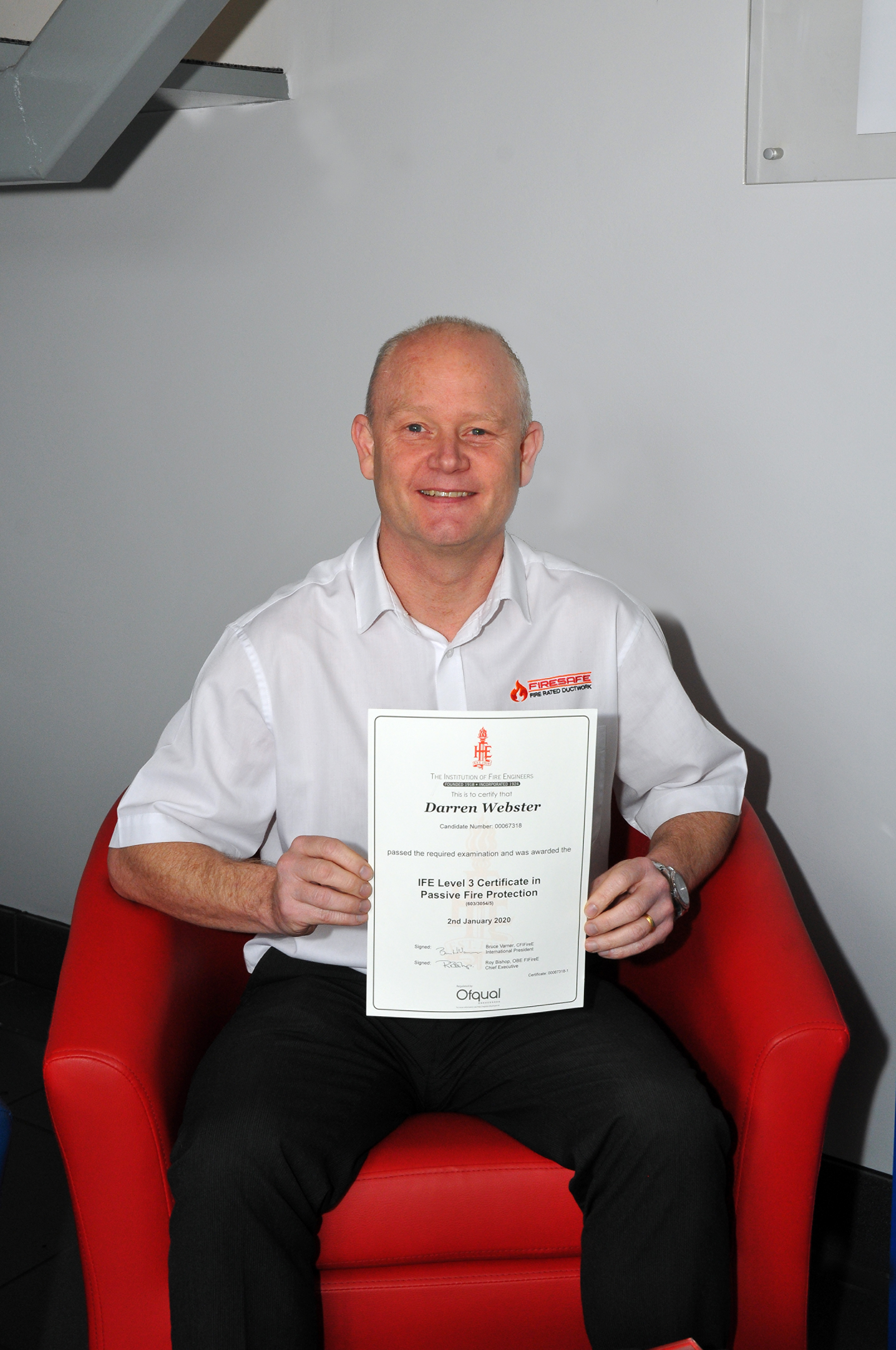 Darren Webster,Technical Manager,Firesafe,IFE