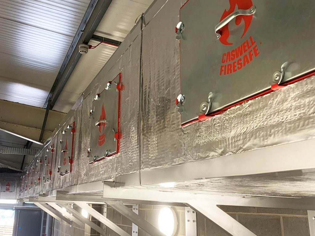 CASWELL FIRESAFE® FIRE RATED KITCHEN EXTRACT DUCTWORK AT NANDO'S