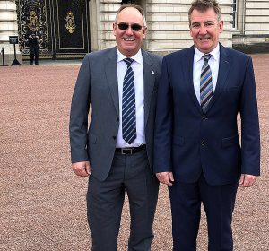 Richard Coxen,Charles Coxen,Buckingham Palace reception for Queen's Award,2019