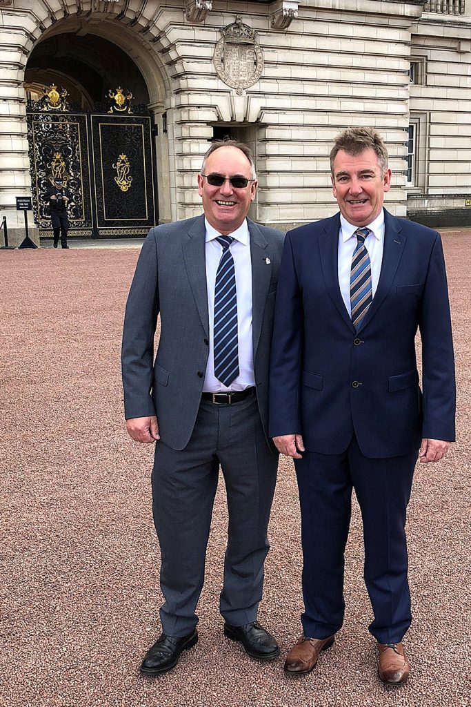 Richard Coxen,Charles Coxen,Buckingham Palace,Queen's Award,2019